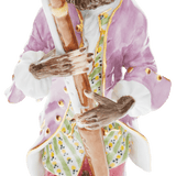 Figur Affenkapelle Fagottist, H 15 cm | Meissen Figuren-Edition Affenkapelle