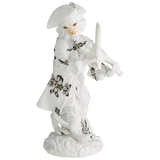 Figur Affenkapelle Geiger Hofdrache schwarz H 15 cm | Meissen Figuren-Edition Affenkapelle