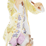 Figur Affenkapelle Paukenschläger, Höhe 15 cm | Meissen Figuren-Edition Affenkapelle