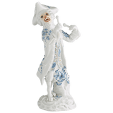 Figur Affenkapelle Paukenschläger, Indische Malerei, H 15 cm | Meissen Figuren-Edition Affenkapelle