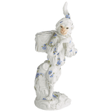 Figur, Affenkapelle Paukenträger Gestreute Vergißmeinnicht, H 17 cm | Meissen Figuren-Edition Affenkapelle