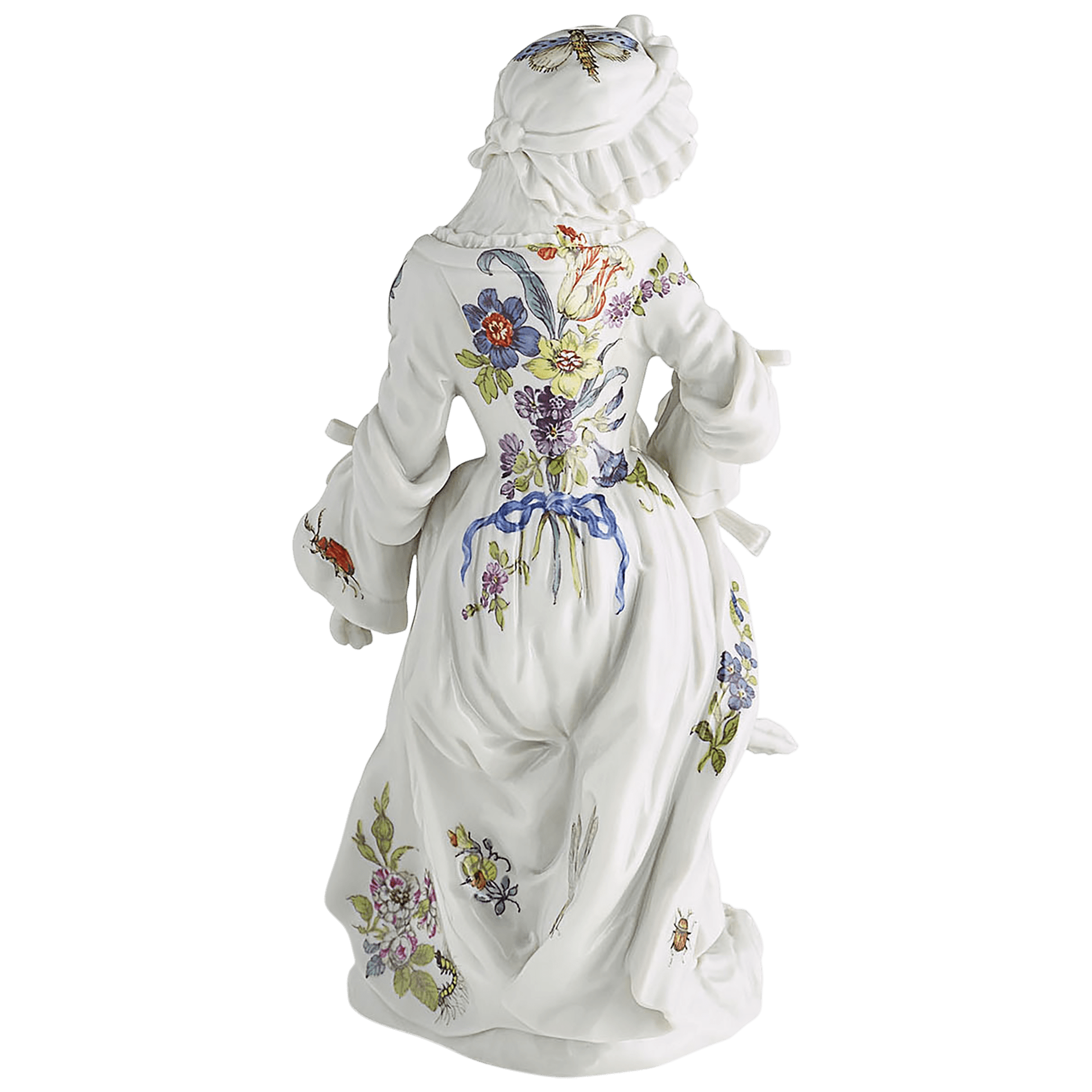 Figur Affenkapelle Sängerin, H 12,5 cm | Meissen Figuren - Edition Affenkapelle 91c110 - 60010 - Meissen Weimar