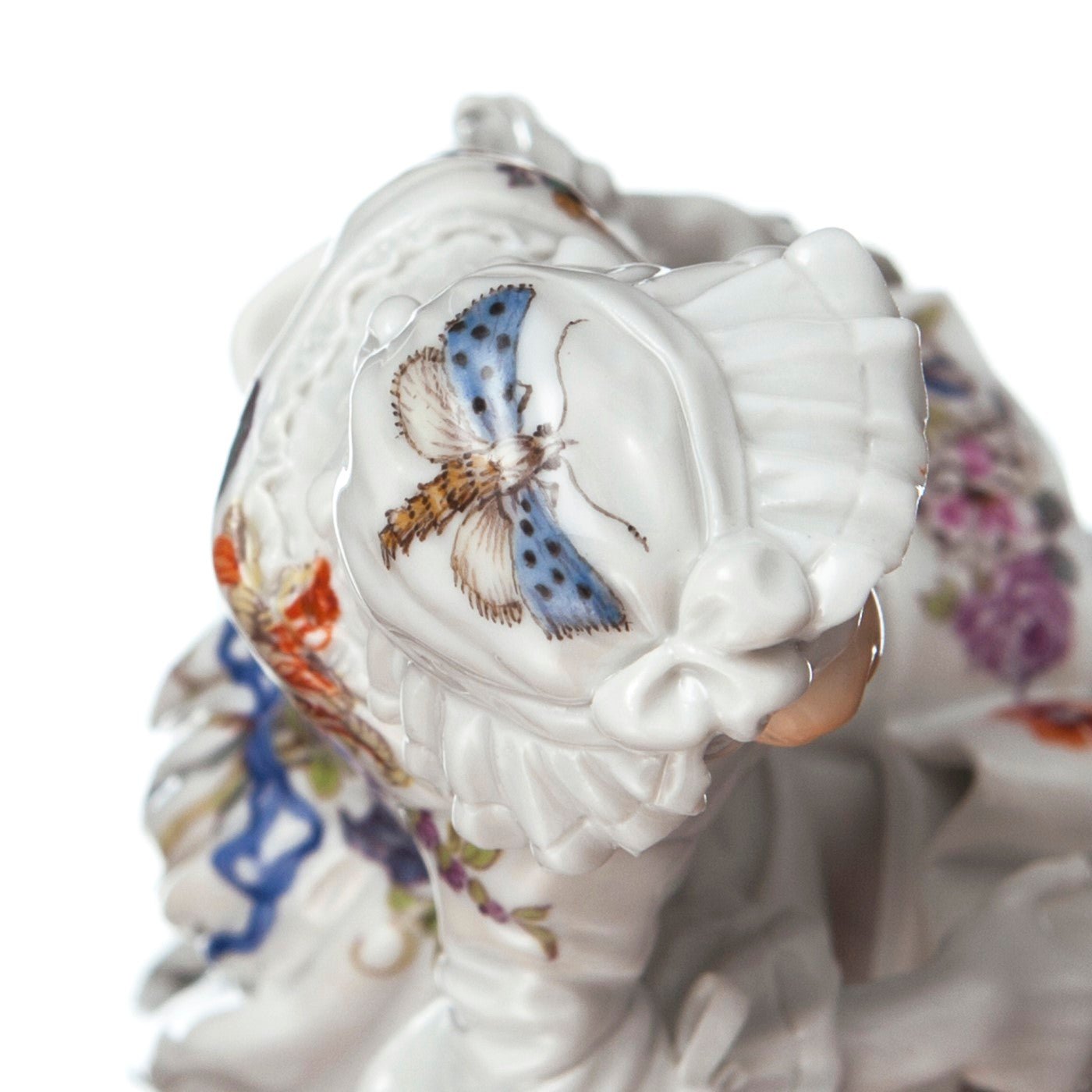 Figur Affenkapelle Sängerin, H 12,5 cm | Meissen Figuren - Edition Affenkapelle 91c110 - 60010 - Meissen Weimar