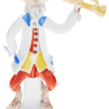 Figur Affenmusiker Trompete, H 11,5 cm | Meissen Figuren-Edition Affenkapelle