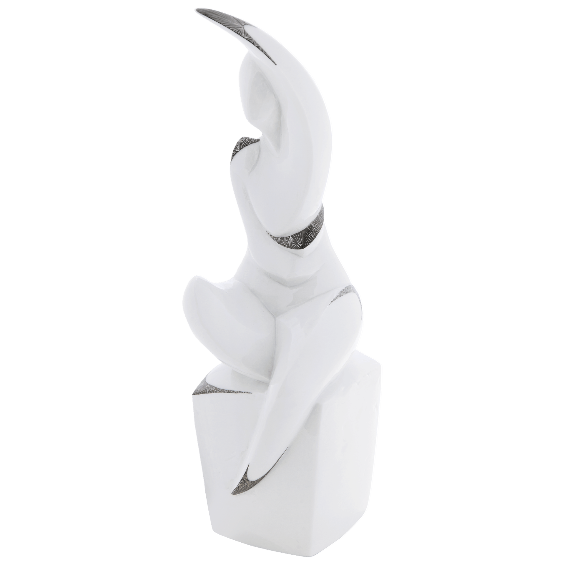 Figur Ahoi, Platin staffiert, H 24,5 cm | Meissen Figuren Individuell 901295 - 73942 - Meissen Weimar