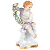 Figur Allegorien Vier Jahreszeiten, Frühling, H 13 cm | Meissen Allegorische Figuren