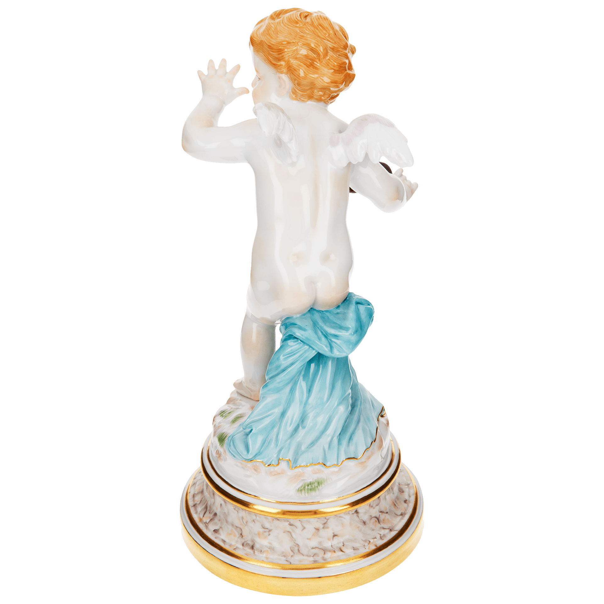 Figur Amor mit Maske, H 21 cm | Meissen Figuren Individuell 900300 - 70674 - Meissen Weimar