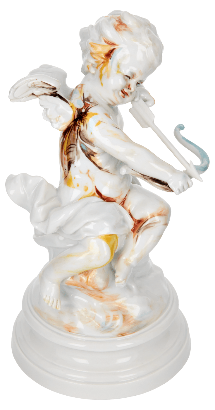 Figur Amor Tattoo H 18,5 cm | Meissen Figuren Individuell 90a389 - 70668 - Meissen Weimar
