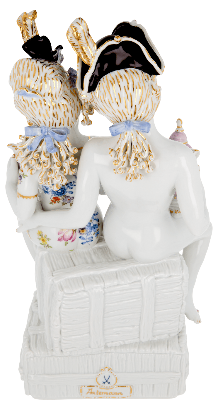 Figur, Antemann Collectors, H 32 cm | Meissen Figuren Individuell 65c028 - 73720 - Meissen Weimar