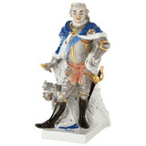 Figur August der Starke, H 22,5 cm, limitiert | Meissen Limitierte Meisterwerke