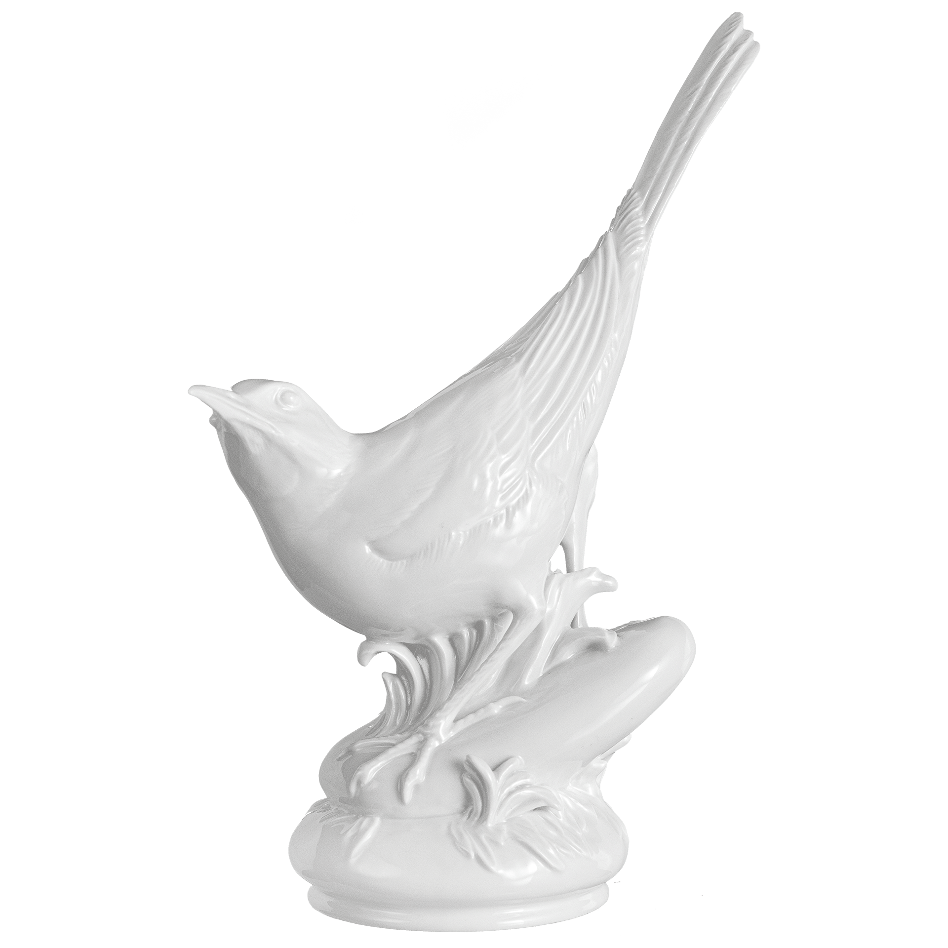 Figur Bachstelze Weiß Höhe 20 cm | Meissen Figuren Individuell 000001 - 77315 - Meissen Weimar