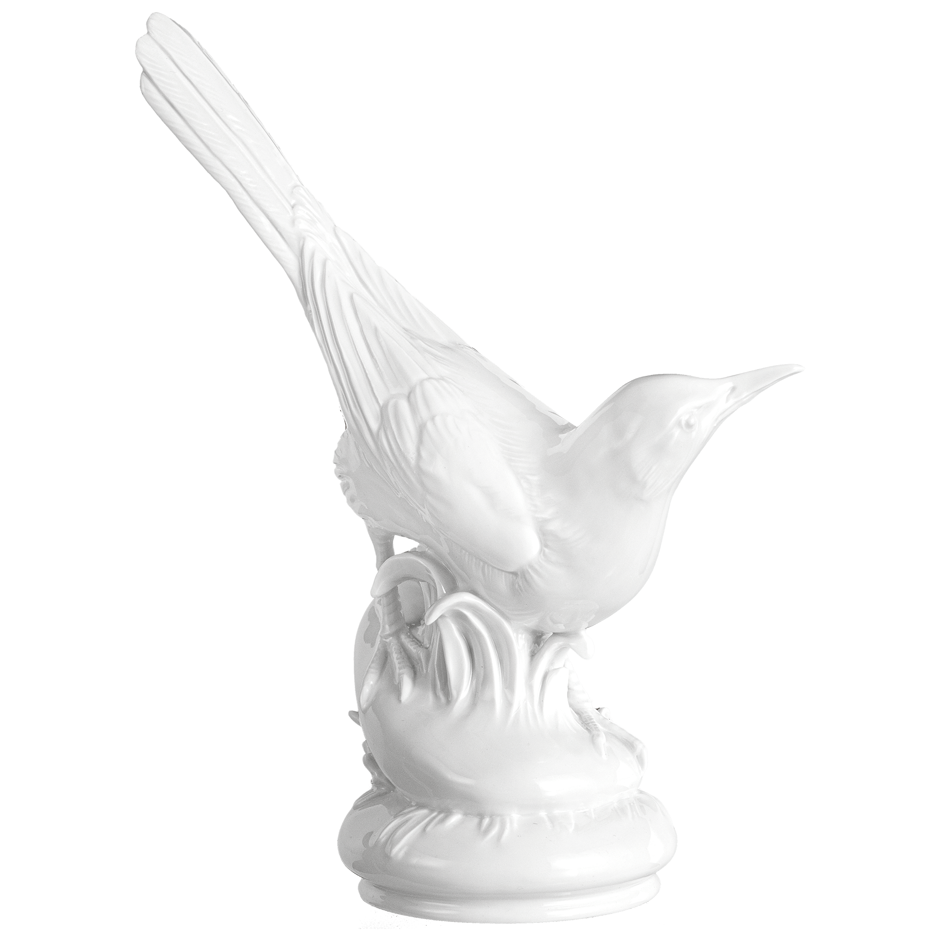 Figur Bachstelze Weiß Höhe 20 cm | Meissen Figuren Individuell 000001 - 77315 - Meissen Weimar