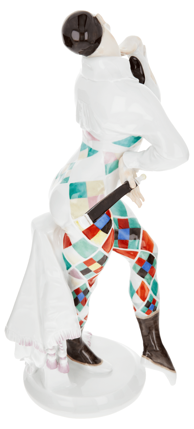 Figur Bajazzo, Höhe 26 cm | Meissen Exklusiv - Kollektion 900180 - 73309 - Meissen Weimar