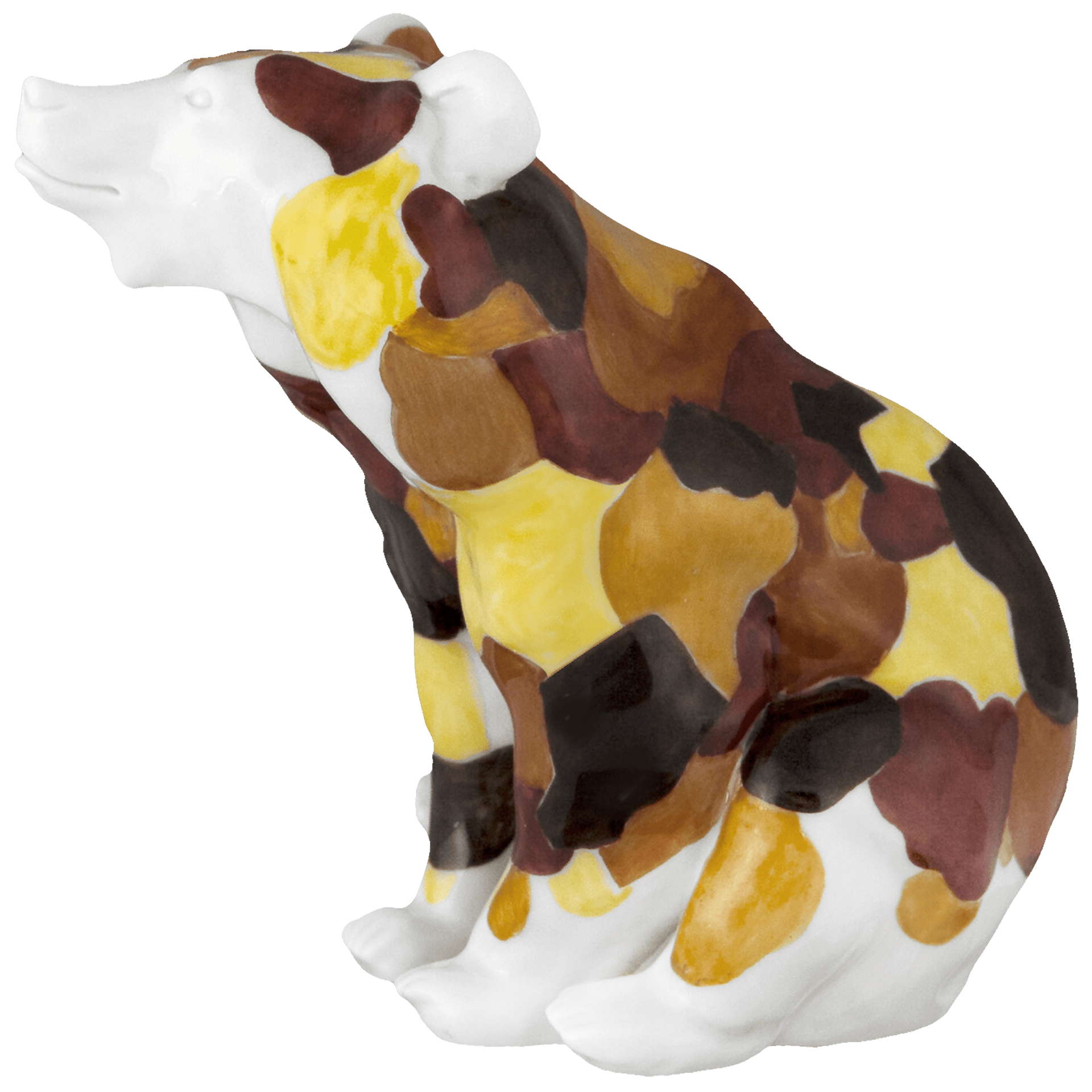 Figur Bär Indian Summer Look H 8 cm | Meissen Atelier - Edition 65o003 - 78902 - Meissen Weimar