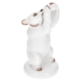 Figur Bär mit Flasche, Weiß/Bunt, H 13 cm | Meissen Figuren Individuell