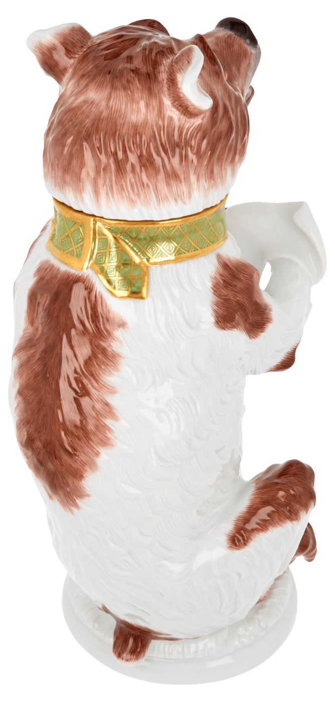 Figur, Bear Welcome, H 26,5 cm | Meissen Limitierte Meisterwerke 900384 - 78999 - Meissen Weimar