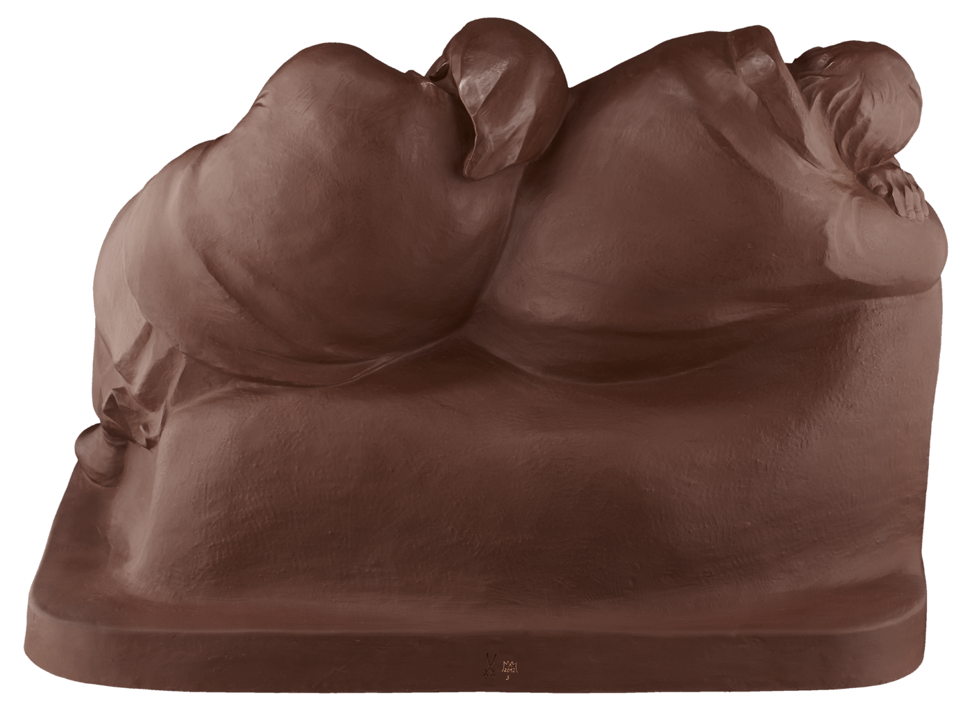 Figur Böttgersteinzeug Höhe 28 cm | Meissen Exklusiv - Kollektion 949980 - 85033 - Meissen Weimar