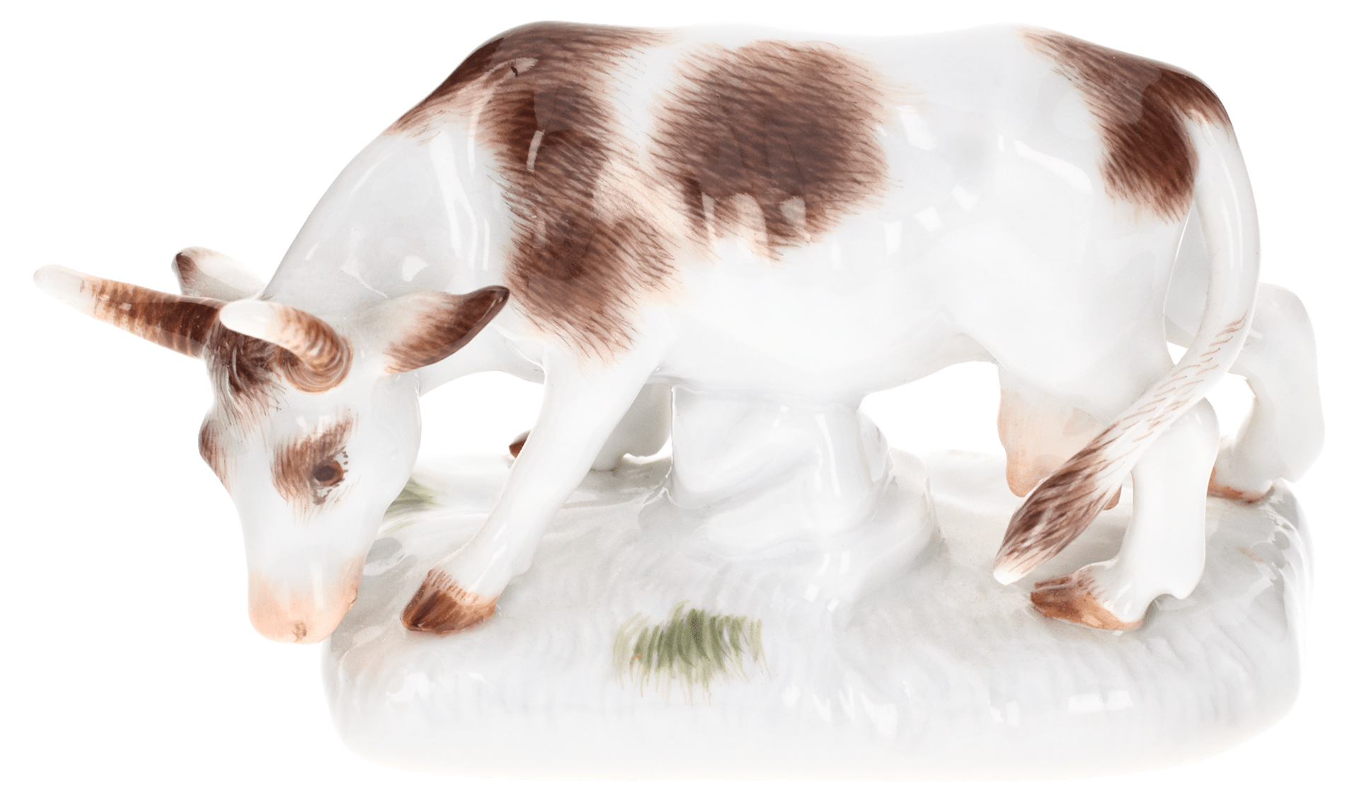 Figur, bunt staffiert, H 4 cm | Meissen Figuren Individuell 900100 - 78876 - Meissen Weimar