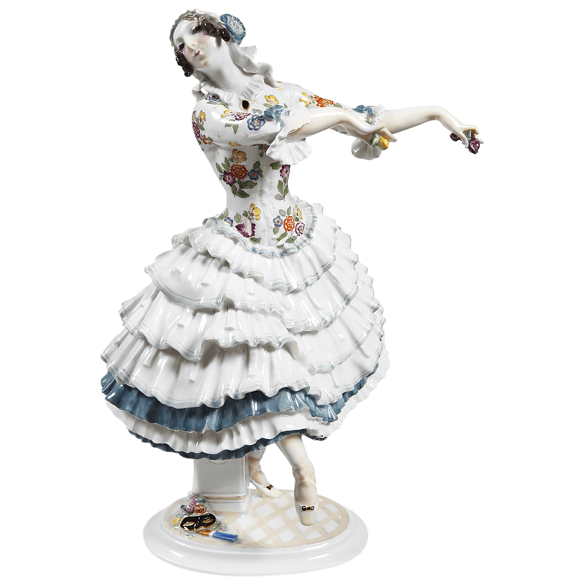 Figur Chiarina, handbemalt, H 29 cm, Exklusiv - Kollektion | Meissen Exklusiv - Kollektion 900380 - 73305 - Meissen Weimar