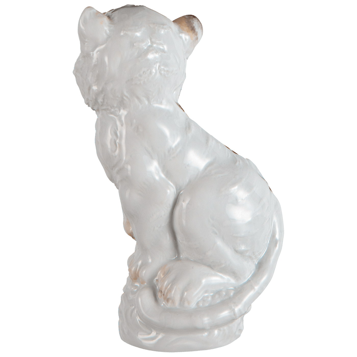 Figur, Chinesisches Jahrestier Tiger gelbes Fell, H 12 cm | Meissen Figuren chinesisches Jahrestier 90a410 - 83629 - Meissen Weimar
