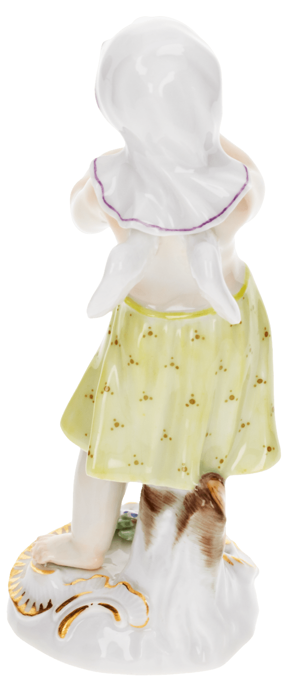 Figur Costumed Cupid Girl mit Oboe, H 12 cm | Meissen Figuren Individuell 900300 - 60165 - Meissen Weimar