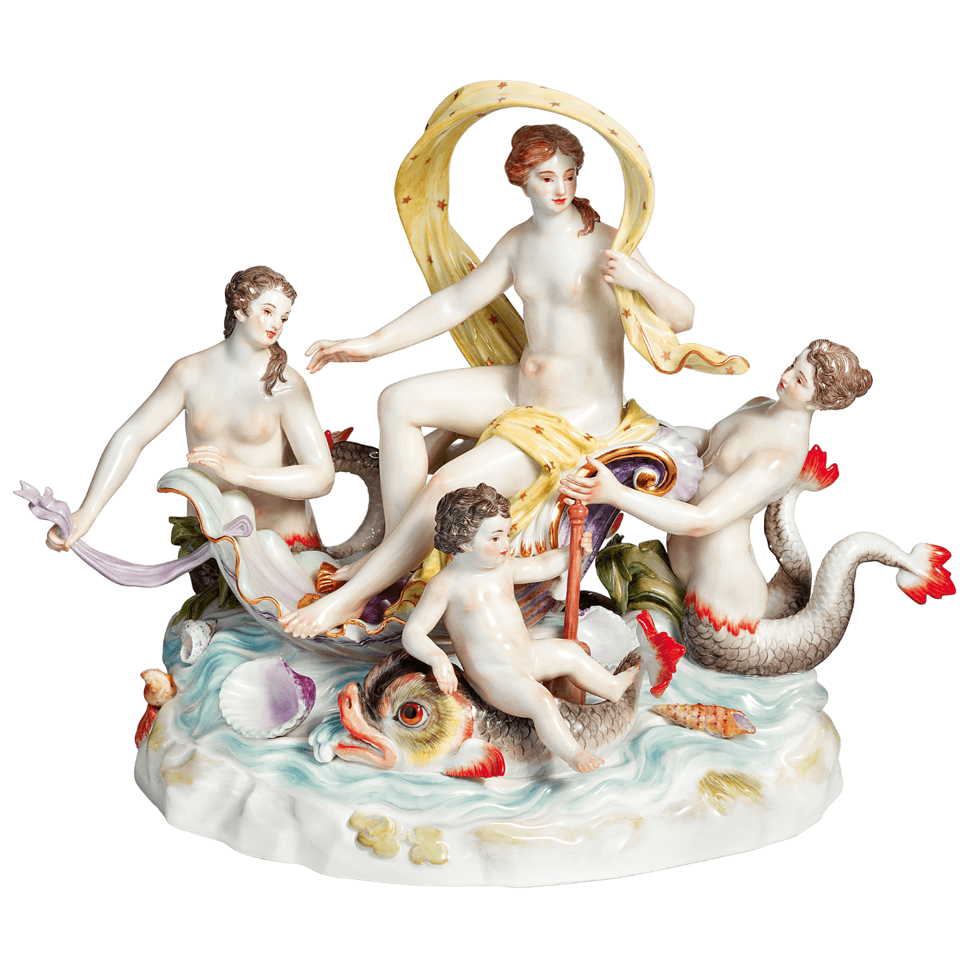 Figur Das Wasser H 23,5 cm | Meissen Limitierte Meisterwerke 900384 - 70745 - Meissen Weimar