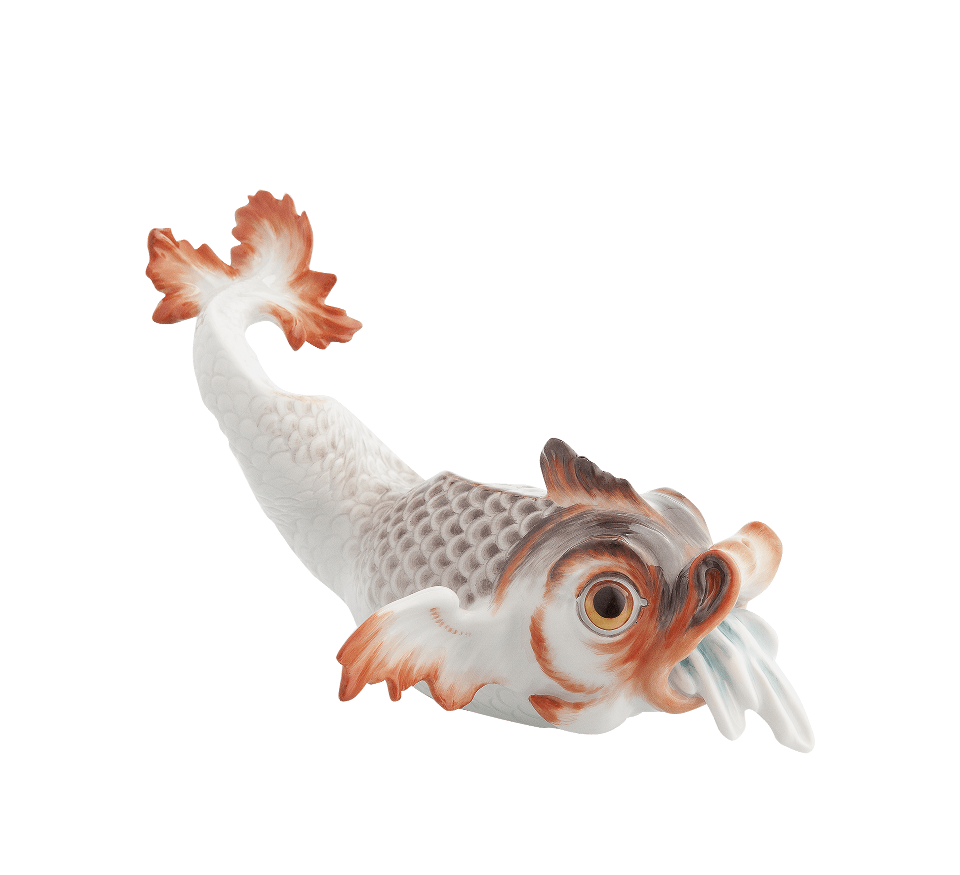 Figur Delphin, H 8,5 cm | Meissen Limitierte Meisterwerke 900184 - 78967 - Meissen Weimar