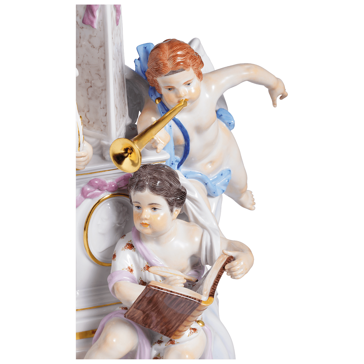 Figur Die Poesie, Porzellan, H 21 cm | Meissen Limitierte Meisterwerke 900384 - 70734 - Meissen Weimar