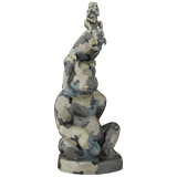 Figur Drei Affen Camouflage Look, H 41 cm | Meissen Atelier-Edition