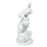 Figur Drei Affen, Weiß, H 41 cm | Meissen Atelier-Edition