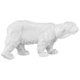 Figur Eisbär, Weiß, L 22 cm | Meissen Figuren Individuell