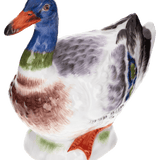 Figur Ente, bunt staffiert, H 10 cm | Meissen Figuren Individuell