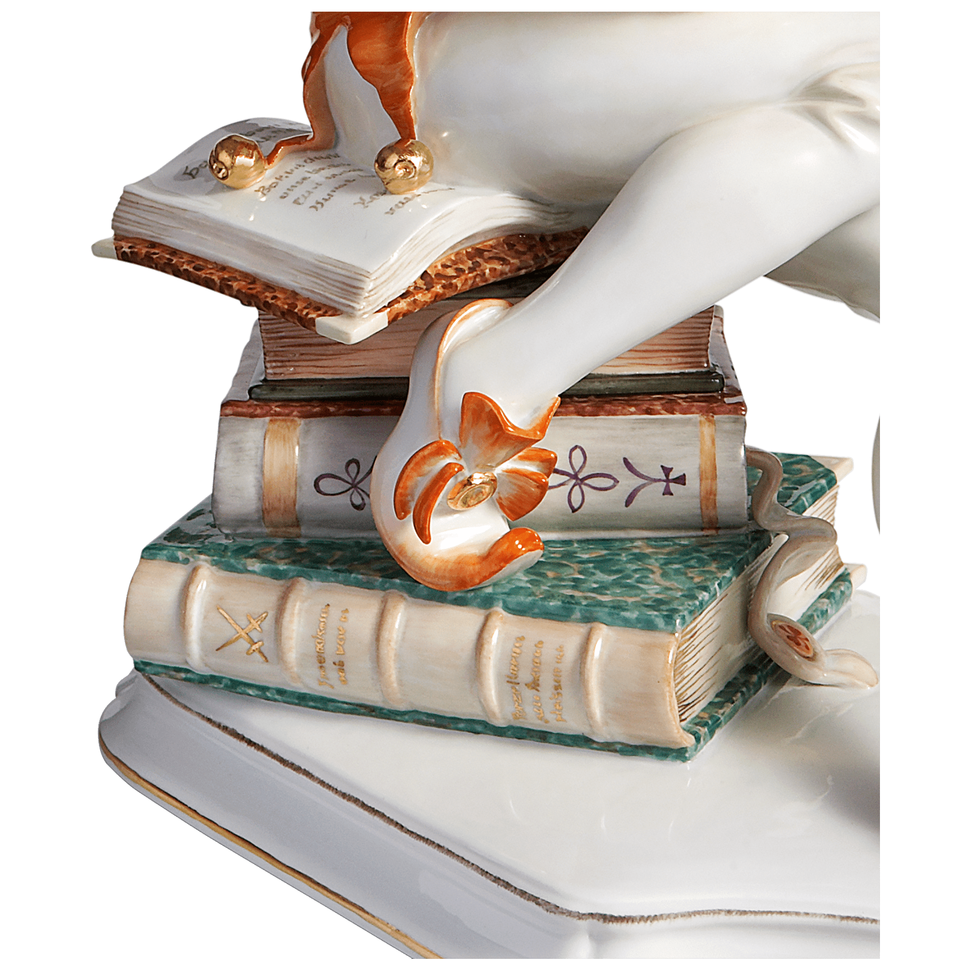 Figur Eulenspiegel, handbemalt, H 23,5 cm | Meissen Exklusiv - Kollektion 900380 - 73347 - Meissen Weimar