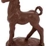 Figur Fohlen Böttgersteinzeug, H 20 cm | Meissen Böttgersteinzeug