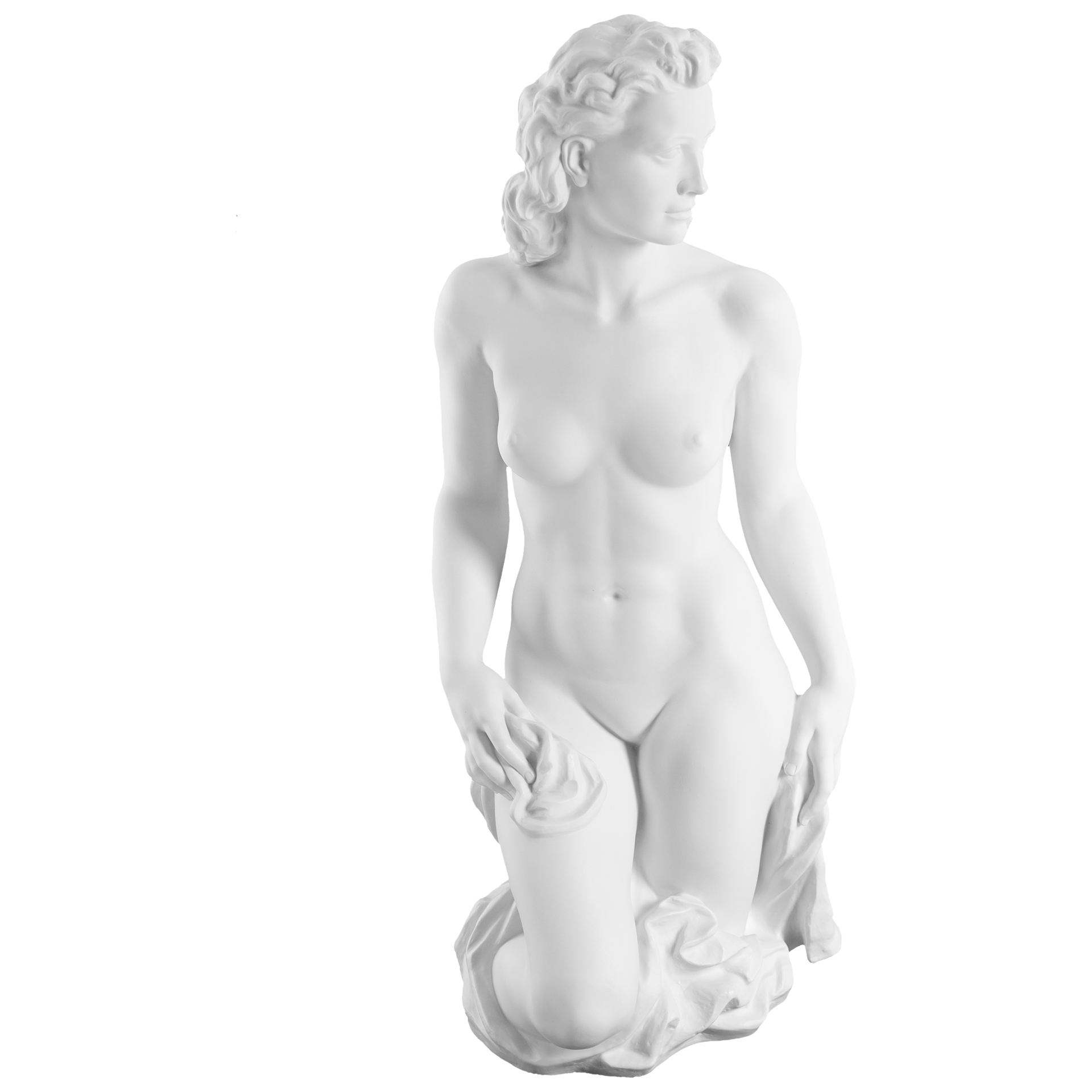 Figur Frühling Biskuit Weiß H 50 cm | Meissen Einzelplastik 001001 - 73750 - Meissen Weimar