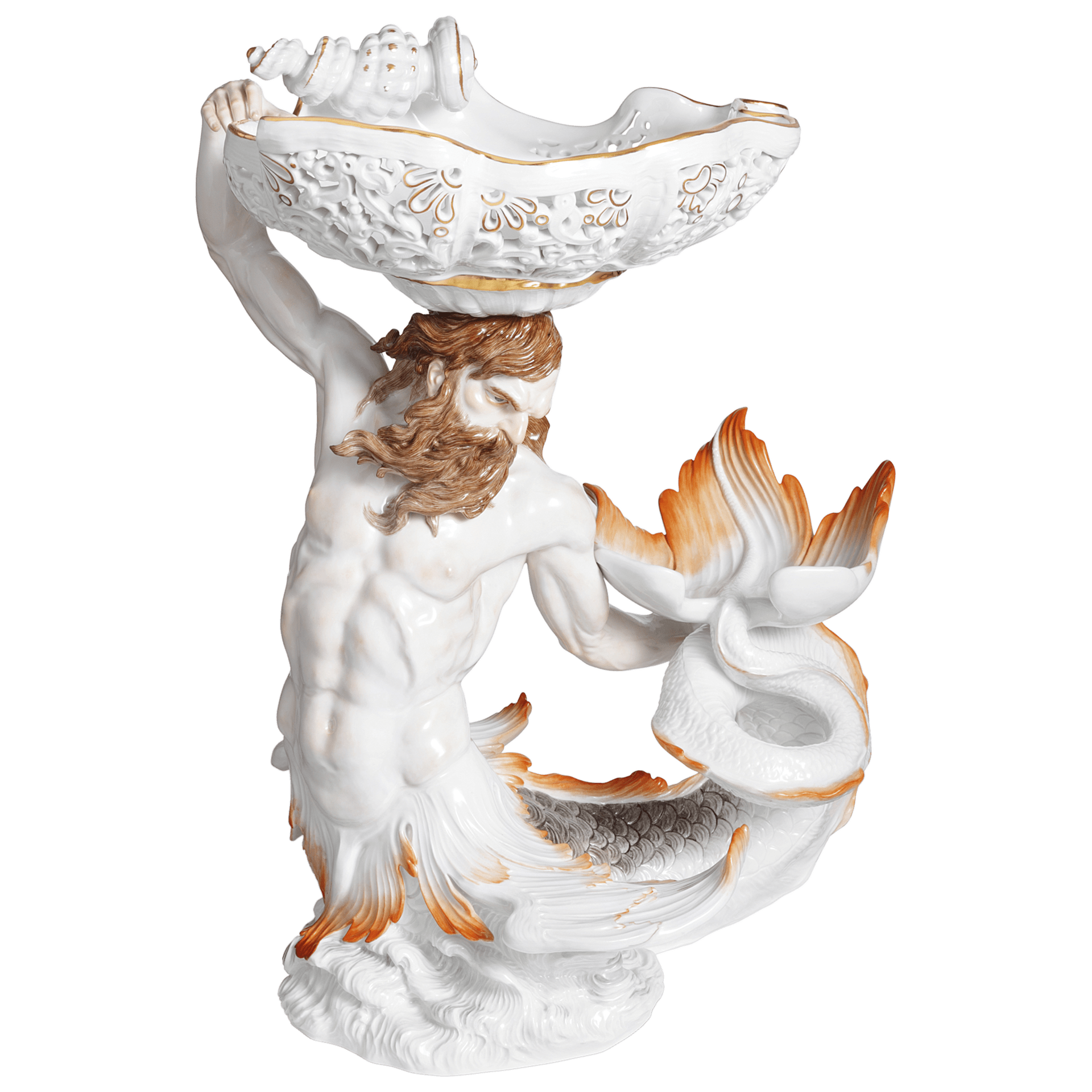 Figur Glaukos, Exklusiv, H 46 cm | Meissen Exklusiv - Kollektion 900380 - 80502 - Meissen Weimar