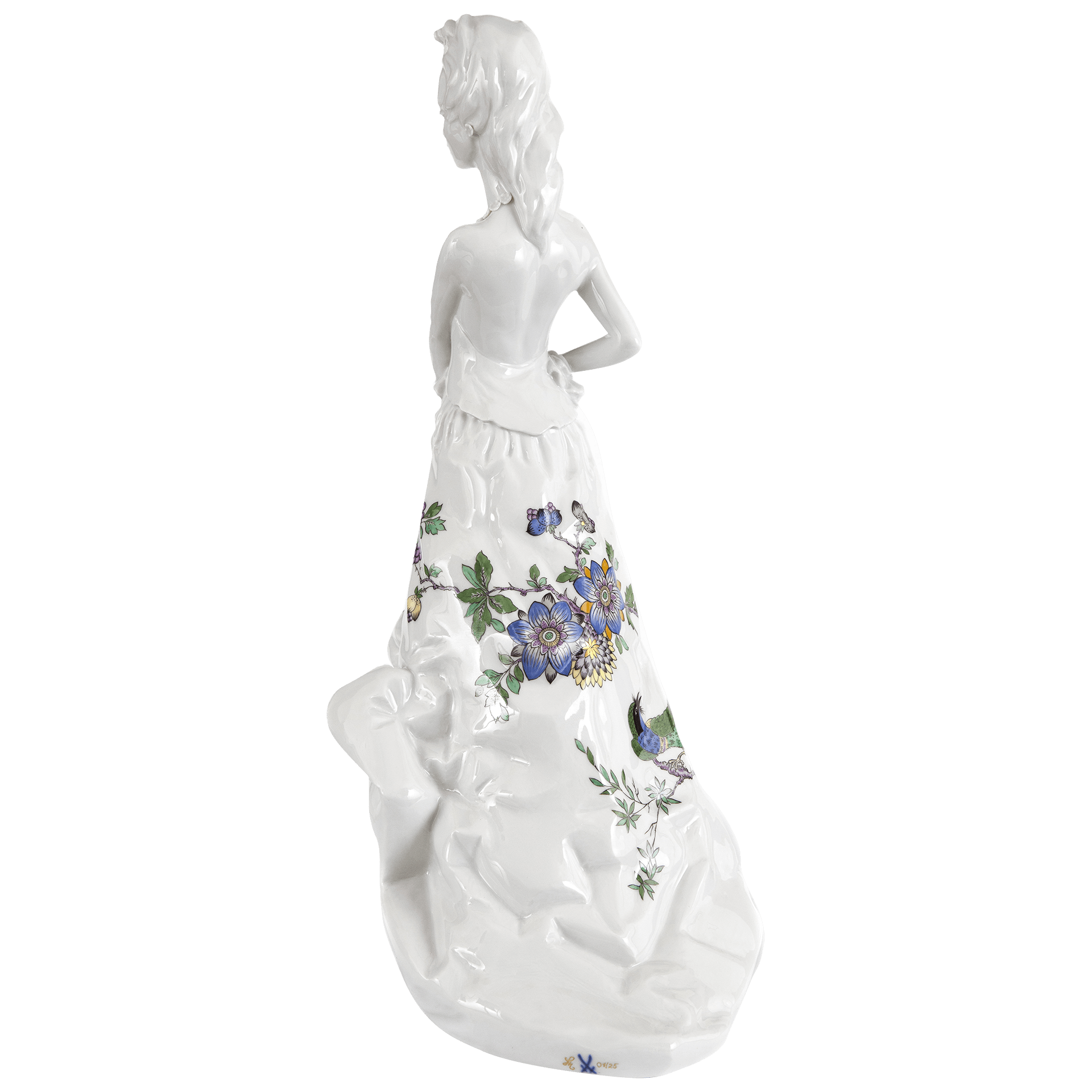 Figur, Glücksbringende Elster, H 35 cm | Meissen Limitierte Meisterwerke 91c284 - 73705 - Meissen Weimar