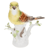 Figur Goldammer, Bunt staffiert, H 14 cm | Meissen Figuren Individuell