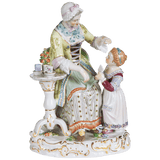 Figur Großmutters Geburtstag, Bunt, H 21 cm | Meissen Limitierte Meisterwerke