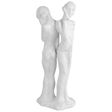 Figur Handypaar, Weiß, H 32 cm | Meissen Figuren Individuell