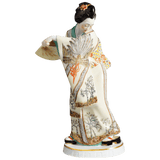 Figur Japanerin mit Fächer, H 22 cm | Meissen Exklusiv-Kollektion