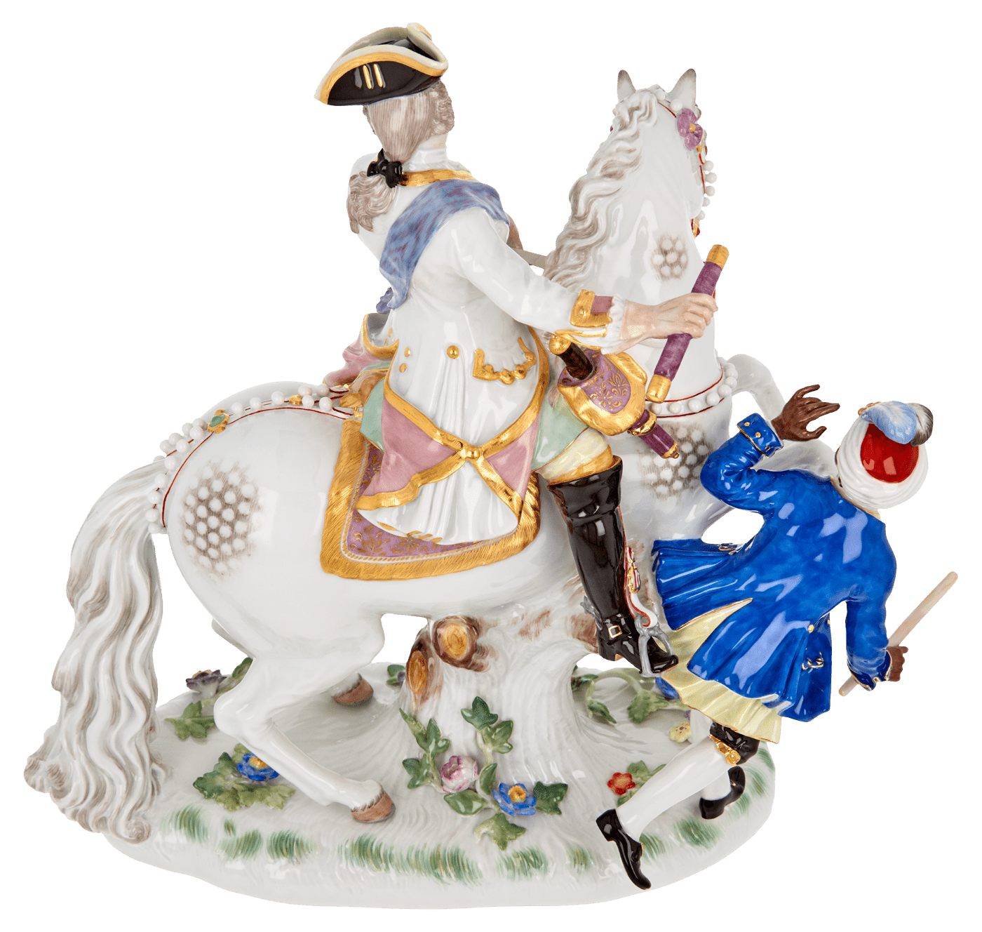 Figur Kaiserin Elisabeth II. zu Pferde, H 23 cm | Meissen Exklusiv - Kollektion 900380 - 73108 - Meissen Weimar