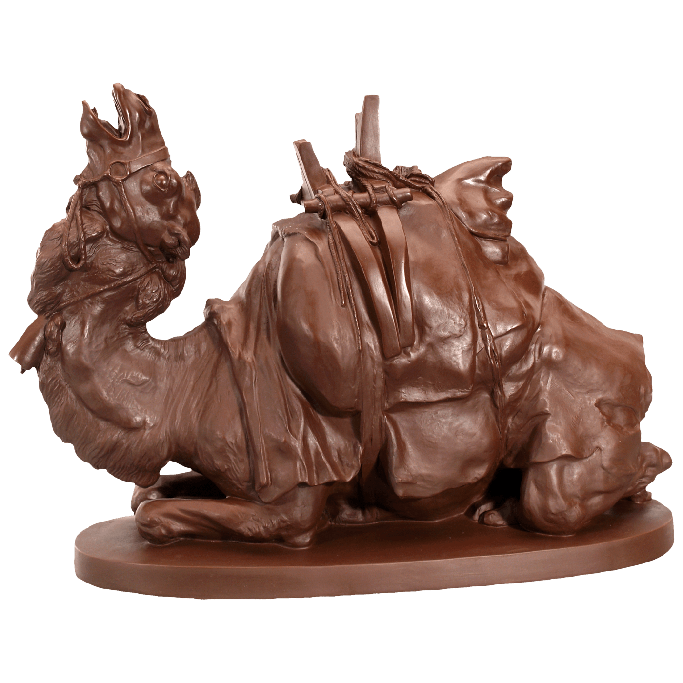 Figur Kamel, Böttgersteinzeug, H 35 cm | Meissen Exklusiv - Kollektion 949980 - 86103 - Meissen Weimar
