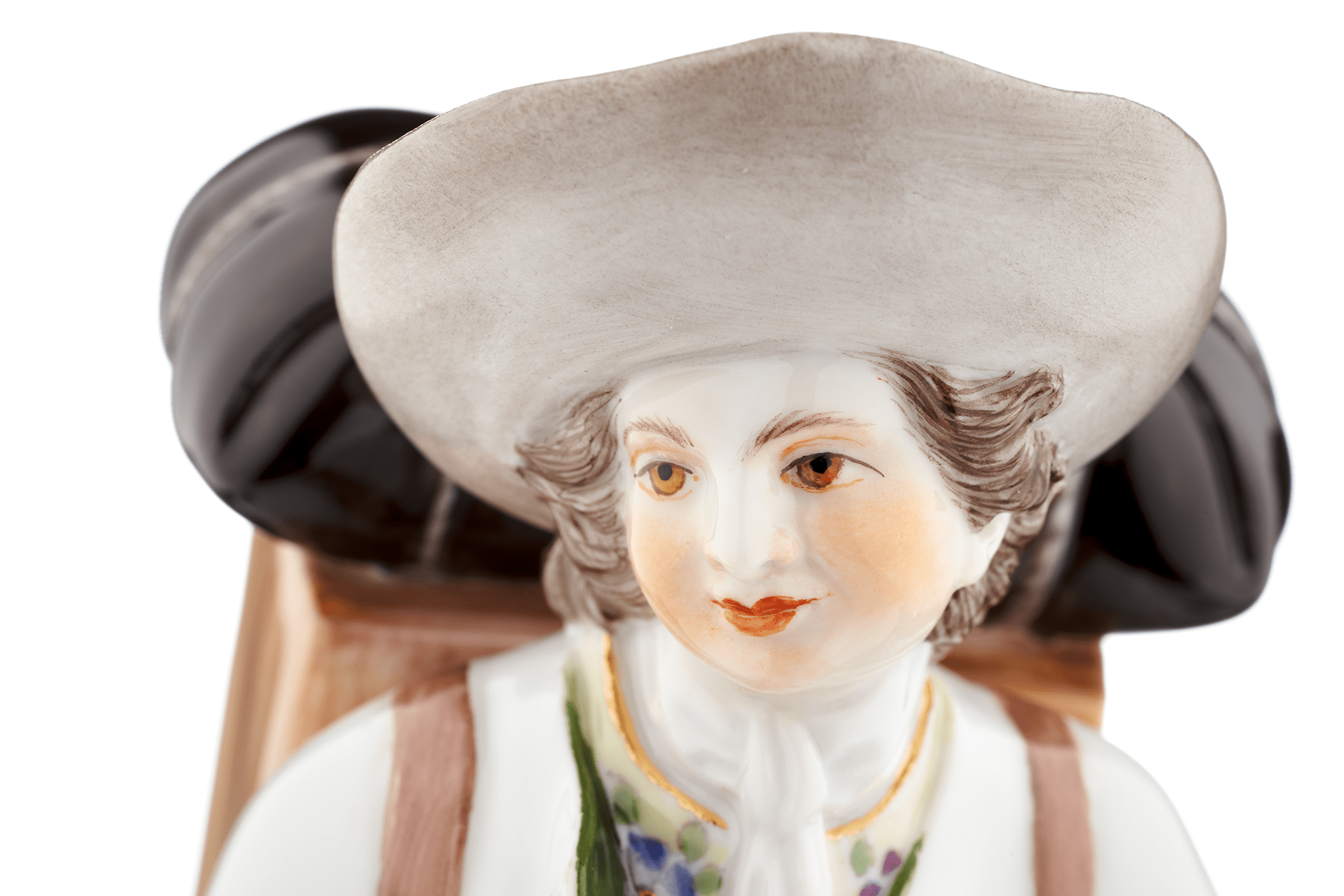 Figur Landkartenhändler, Porzellan, H 19 cm | Meissen Limitierte Meisterwerke 90a295 - 73099 - Meissen Weimar