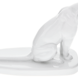 Figur Leopard Weiß, H 14 cm | Meissen Figuren Individuell