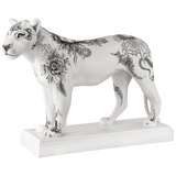 Figur Löwin Tattoo Design, H 31 cm | Meissen Atelier-Edition