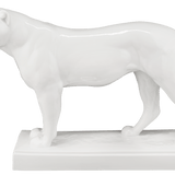 Figur Löwin, Weiß, H 31 cm | Meissen Figuren Individuell