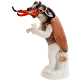 Figur Mädchen als Hirschkäfer, bunt staffiert, H 10 cm | Meissen Figuren-Edition Amoretten