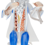 Figur, Monkey Orchestra Triangel-Spieler, H 11,3 cm | Meissen Figuren-Edition Orchester Kuriosum