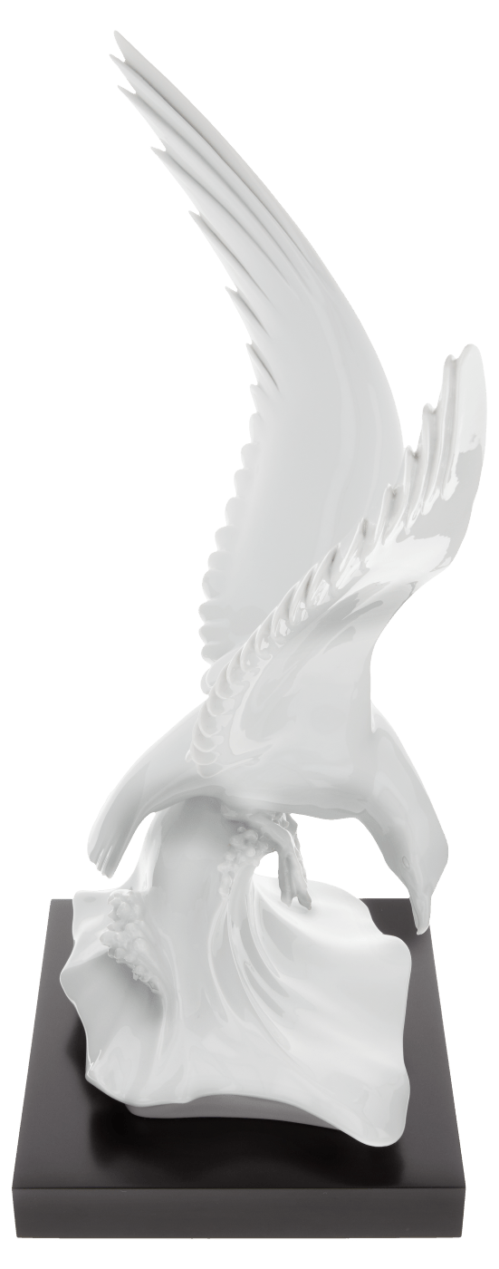 Figur Möwe Weiß H 43 cm | Meissen Figuren Individuell 000001 - 77m01 - Meissen Weimar